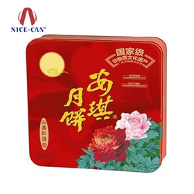 月餅鐵盒定做 月餅鐵盒定做