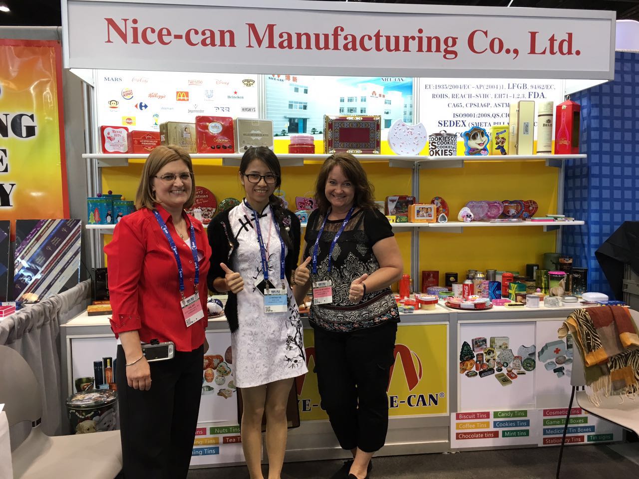 博新制罐參加美國糖果展 博新制罐參加美國糖果展