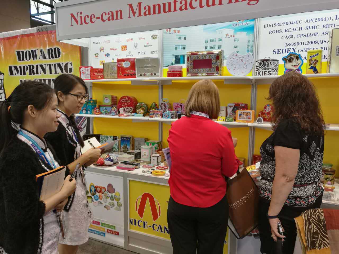 博新制罐參加美國糖果展 博新制罐參加美國糖果展