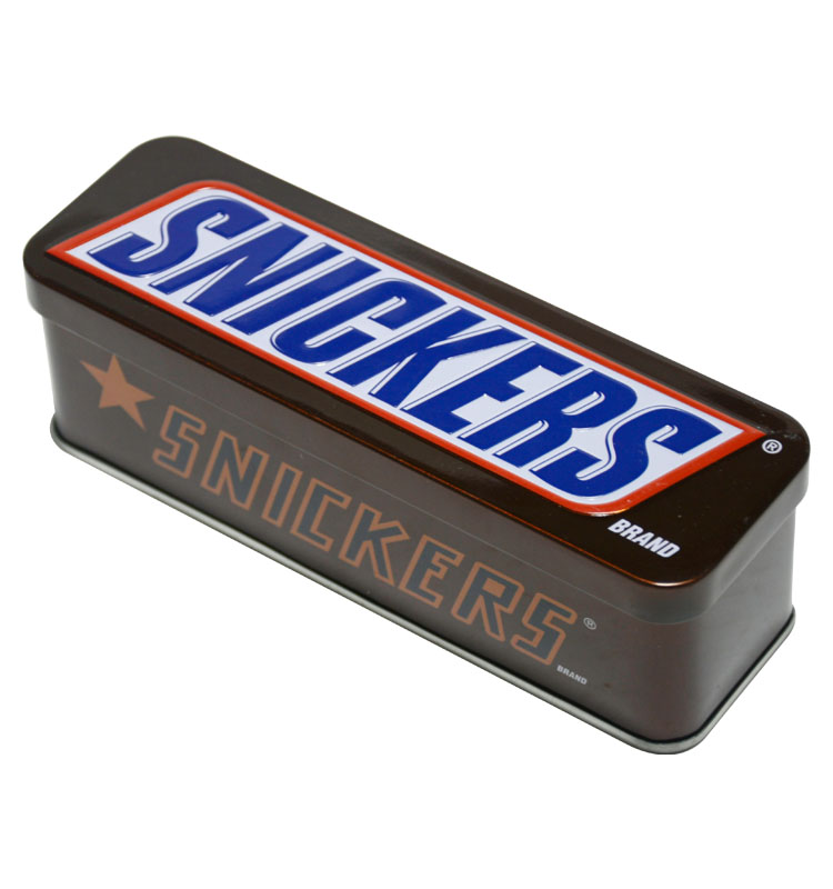 博新廣州制罐廠家生產(chǎn)的士力架巧克力鐵盒 博新廣州制罐廠家生產(chǎn)的士力架巧克力鐵盒