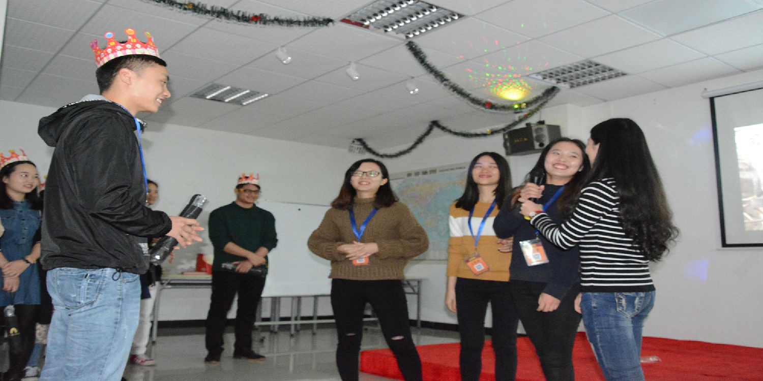 來自同事美好的祝福！