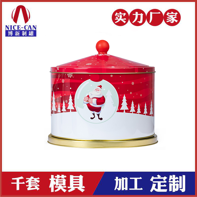 馬口鐵旋轉(zhuǎn)音樂盒-圣誕音樂鐵罐定制廠 馬口鐵旋轉(zhuǎn)音樂盒-圣誕音樂鐵罐定制廠